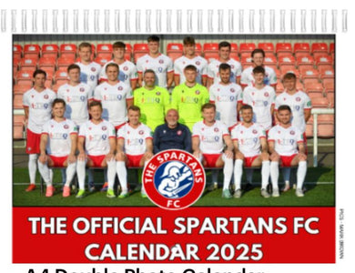 NEW - The Spartans 2025 Calendar